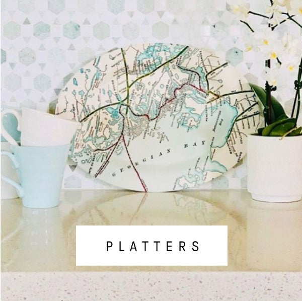 Map Platter Collection