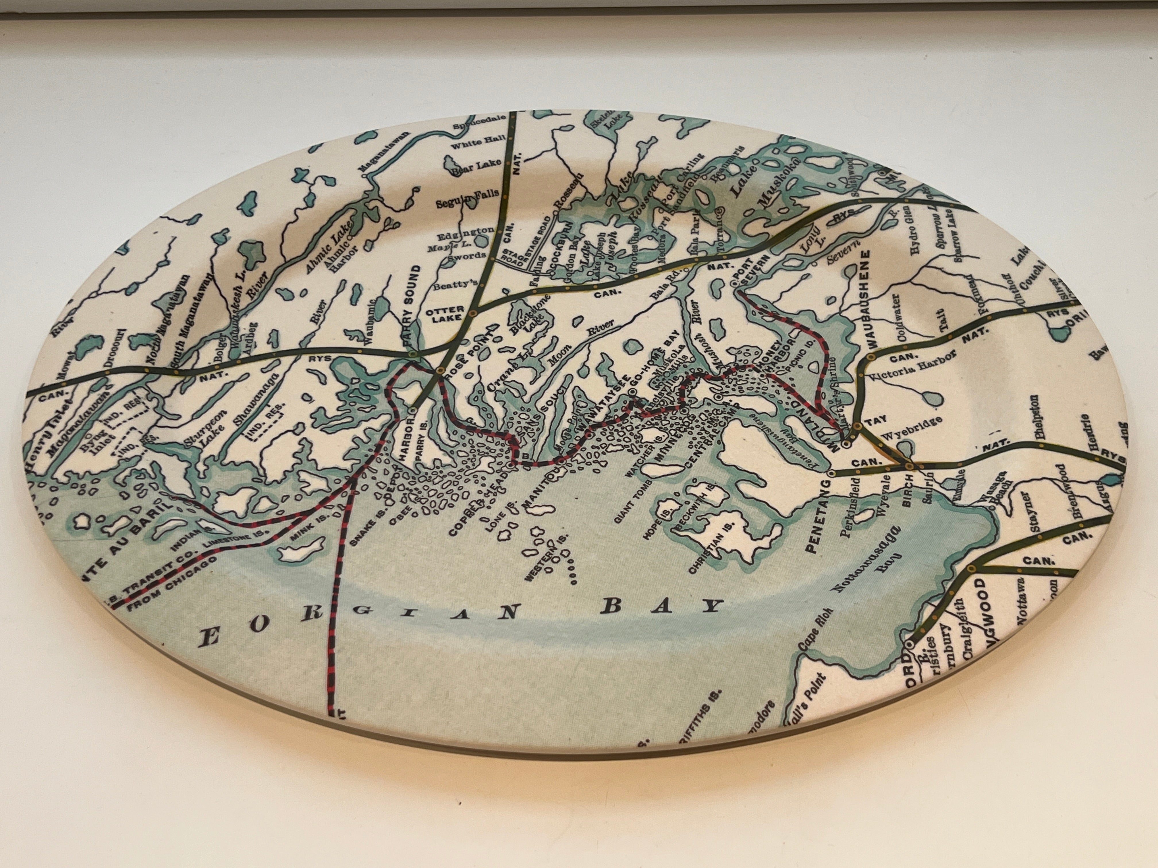 SAMPLE SALE G"eorgian" Bay Platter