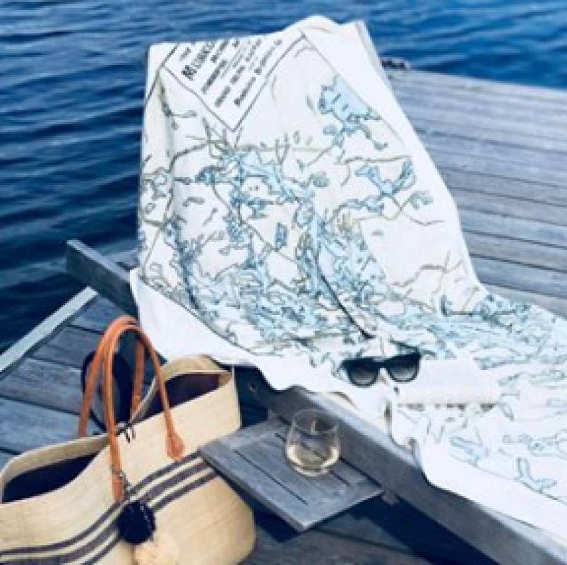 All Map Beach Towel Collection