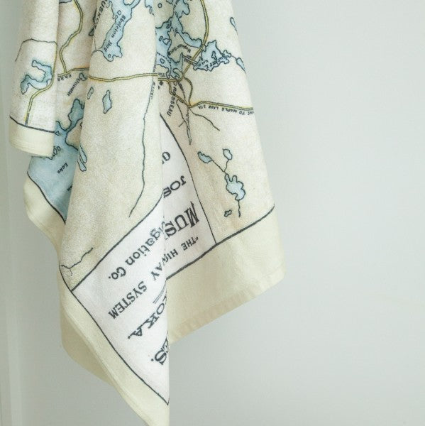 All Map Hand Towel Collection