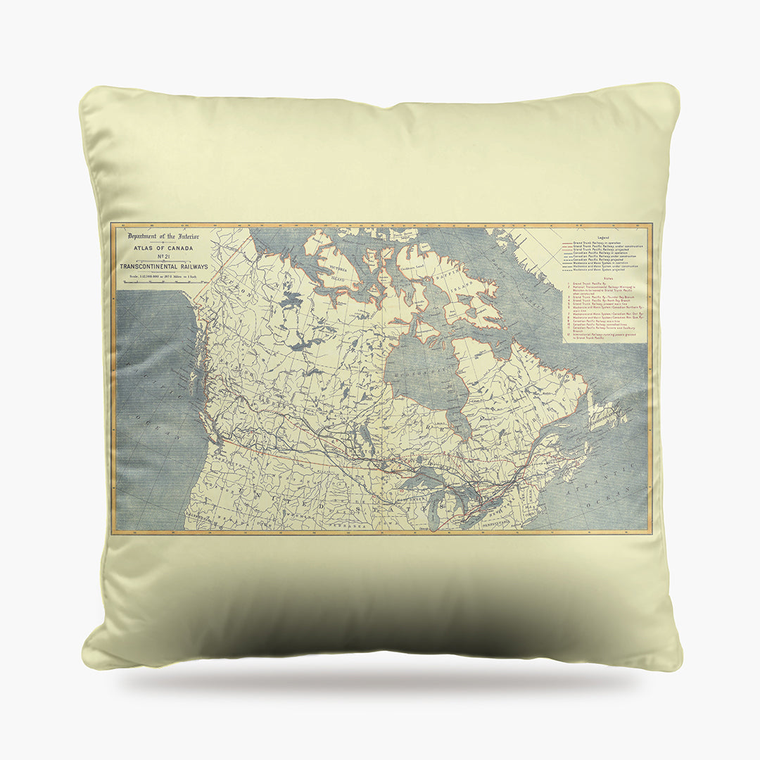 Canada Map Dog Bed