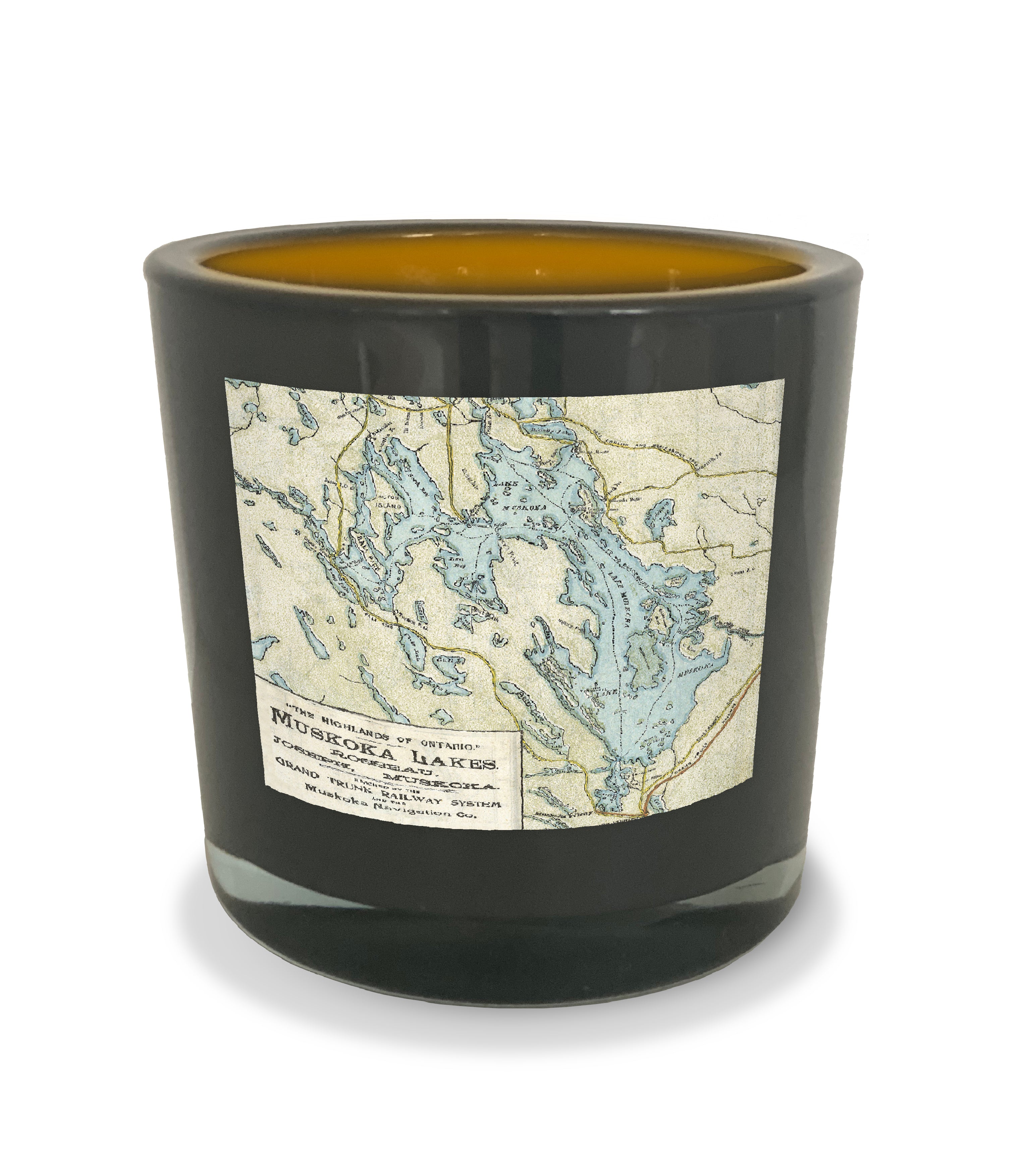 Map Notecards & Candle Gift Set in 7 map choices